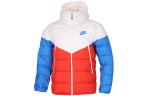 Nike Sulgedega Joped Meeste Punane Sinine Valge Mitmev&auml;rviline Kapuutsiga M&otilde;&otilde;dukas 928834-133 XL