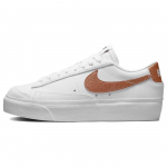 Nike Blazer Low Platform Valge Metallik Vask Naiste Tennised Must DQ7571-100 40.5