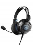 M&auml;ngupeakomplekt PC PS4 PS5 Switch Xbox One Eemaldatava mikrofoniga Stereo Mini-pistik BK Audio-Technica ATH-GDL3 / Avatud tagak&uuml;lg / / / / / / / 3,5 mm 4-pooluseline / must