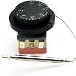 BHBL Reguleeritav Elektriline Ventilaatori Termostaadi L&uuml;liti Radiaator 250V 0-120 Kraadi Elektriline Praepann Temperatuurikontroller China Mainland