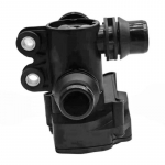 Mercedes Benz GLE W167 24-25 EQB X24322-23 Vasakpoolne jahutusvedeliku &uuml;mberl&uuml;litusklapp A0005061400 Vee temperatuuri reguleerimisseade must