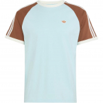 Adidas Originals pestud Cali mugav vabaaja lai l&otilde;ik &uuml;mmarguse kaelusega l&uuml;hikeste varrukatega t-s&auml;rk meeste pealisr&otilde;ivad KX1260 S