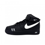 Nike Air Force 1 Kahe mootoriga Libisemiskindlad Kulumiskindlad Keskmise s&auml;&auml;rega Rula Kingad Unisex Must Valge CW2289-001(Team672-) 40