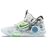 Nike KD Trey 5 X Polsterdus Niiskust Eemale Juhtivad Madalad Korvpallijalatsid Meeste Valge Hall Roheline DJ7554-014(Team256-) 43 white