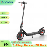 iScooter i9M 35KM/H Elektriroller 10-tolline t&auml;navarehv 500W 36V/7.5AH Kokkupandav t&ouml;&ouml;le s&otilde;itmiseks Kerge E-roller i9M 35KM/H must
