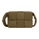Bottega Veneta Padded Tech Cassette Klassikaline kootud magnetilise kinnitusega nailonist &otilde;lakott V&auml;ikesed meeste kotid Pruun 755182VBO812877 Basic Set (Bag+Dust Bag)