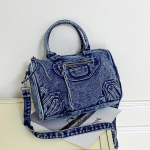 Vintage teksariidest k&auml;ekott Naiste &otilde;lakott Crossbody kott Suure mahutavusega kott