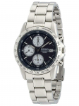 Seiko SEIKO Kronograafkell SND365 Tumesinine x H&otilde;bedane Meeste