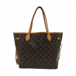 [Kasutatud] Lv Neverfull Mm Monogrammiga L&otilde;uendist ja Nahast T&otilde;mblukuga K&auml;ekott - Hea #1YW17G0 ONE SIZE