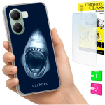 Kaitse&uuml;mbris Xiaomi Poco X7 Pro 5G jaoks &Uuml;mbris Foto&uuml;mbris Tagak&uuml;ljekate &Uuml;mbris + 9H Klaas