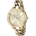 Michael Kors MK3222 Slim Runway &Scaron;ampanjav&auml;rvi sihver Kuldse tooniga Naiste k&auml;ekell 42 kuld