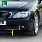 2003-2008 E65 E66 BMW 750i 750Li 760i 760Li Alpina B7 jaoks Esiosa kaitseraua iluv&otilde;re v&otilde;rk 51117135563 51117135564 51117135573 Left 51117135563 gray