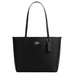 Coach City Logo Nahast &Otilde;lakott Keskmine Naiste &otilde;lakott Must CDX83-IMBLK Gift Box Set (Basic Set+Yellow Box) black