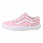 Vans Old Skool Roosa Valge Ruuduline Kerge Kulumiskindel Madal Unisex Rula Kingad Kirsipuu Roosa VN0A7Q2JZY2 34.5