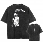 Fushiguro Toji Graafiline T-s&auml;rk Jujutsu Kaisen Vintage Pesitud &Uuml;lem&otilde;&otilde;duline Y2K T-s&auml;rk Vabaaja Puuvillane L&uuml;hikeste Varrukatega Mugav Naiste Meeste R&otilde;ivad S