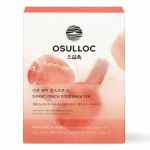 OSULLOC P&auml;ikeseloojangu Virsik K&uuml;lmpruulitud J&auml;&auml;tee Kotid Kiirinfusioon Premium Virsikumust Tee 50g 2.5g x 20EA x 1box