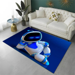M&auml;ng A-Astro Bot Multikakujuline Robot Libisemiskindel Vaip elutuppa, magamistuppa, m&auml;ngutuppa, pehme vaipp&otilde;randamatt kodukaunistusvaip laste tuppa 80x120cm