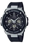 Casio G-Shock G-STEEL Raadiojuhitav P&auml;ikesetoitega Kell - Mudel GST-W300-1AJF, Must V&auml;rv, 20 BAARI Veekindel gray
