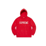 Supreme &Ouml;&ouml;silmikutega Kapuutsiga Pusas&auml;rk 'Punane Valge' Meeste SUP-SS20-671 L red