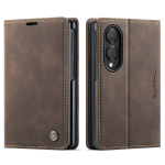 P&otilde;rutuskindel nahast &uuml;mbris Samsung Galaxy Z Fold 8 jaoks, klapp-rahakott, kaardihoidja, magnetiline kinnitus, kaitsekaas seisutoega Galaxy Z Fold 8