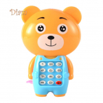 OBS m&auml;nguasjatoode Multifilm Konn Looma LED-muusika Mobiiltelefon koos Paelaga Harivad lapsed Bear