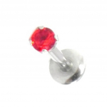 Les Tr&eacute;sors De Lily [H9281] - Labret 'Mouche' rouge punane