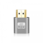 HDMI-&uuml;hilduv virtuaalekraani adapter 4K DDC EDID n&auml;ivpistikuga kuvaemulaatori petmisadapteri tugi 1920x1080P Bitcoi kaevandamiseks