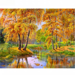 Teemantmaalimine S&uuml;gisene maaliline teemanttikandid t&auml;isteemantmosaiigist kividest kaunistused 20X30CM
