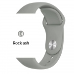 Silikoonrihm Apple Watchi rihma jaoks 44 mm 40 mm Iwatch rihm 38 mm 42 mm spordik&auml;ev&otilde;ru kummist kellarihm Apple Watchi jaoks 1 2 3 4 5 6 SE 42MM or 44MM