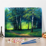 Kunst DIY maalimine numbrite j&auml;rgi Teemantmaal &Otilde;limaal Kodukaunistused Numbrite maalimine Digitaalne &otilde;limaal Hobid 40x50cm no frame
