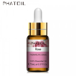 PHATOIL 5ml/10ml/15ml/30ml/100ml roosipuhas eeterlik &otilde;li &otilde;huv&auml;rskendajaks aroomiteraapia vannisnahahoolduseks DIY l&otilde;hnad k&uuml;&uuml;nla-lillel&otilde;hna&otilde;li Rose​-5ml+Dropper