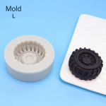 Isetegija silikoonvormid Fondant-koogid Kaunistusvahendid Silikoonvormid kookide jaoks L