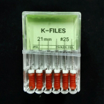 Hambaravi t&ouml;&ouml;riistad Juurekanal Endo H Viil 21mm K Viil 21mm Roostevabast terasest Endodontilised instrumendid Hambaarst Hambaravi Odontoloogia K File 21mm 25