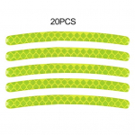 Autotarvikud Rattakleebis Peegeldav riba Veekindel autotarvikud Rattarummu kleebis Juhtteip kollane