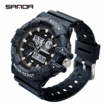 San Da TJ3038 Moodne uus teksariidest elektrooniline k&auml;ekell Isikup&auml;rastatud v&auml;lispordikell meestele
