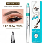 3D Microblading kulmupliiats veekindel kahvliotsaga kulmude t&auml;toveeringu pliiats Kauakestev professionaalne Fine Sketch vedel kulmupliiats 2#