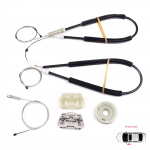 BWR659 elektrilise aknat&otilde;stuki remondikomplekt eesmine vasak Ford Focus MK1 1998-2005 4/5 uksega luukp&auml;ra sedaan universaal 1331614