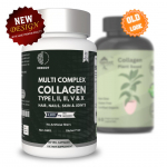 Heroot Kollageenipeptiidid Naha h&uuml;drol&uuml;&uuml;situd Multi Vital Protein t&uuml;&uuml;pi kapslid Pack=180 Capsules
