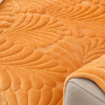 Universaalsed diivanikatted Libisemiskindlad diivanikatted Pehmed nurgadiivanikatted elutuppa 110x210cm 1pcs oranž