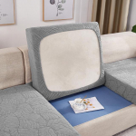 Uus Jacquard diivani istmepadja kate paks elastne elutuppa tugitooli nurgadiivani katted kaanega diivanikate kaunistada Size-No.1 kerge kohvi v&auml;rv