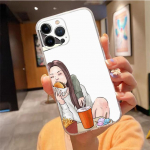 Telefoni&uuml;mbris Iphone 14 Pro Max 13 12 11 Pro Max Xs Xr X 12 13 Mini 14 Plus Best Friends Bff Case Funda jaoks iphone 13