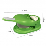 2-&uuml;hes pelmeenivalmistaja isetegemise komplekt &uuml;mbrispressid, k&auml;sitsi t&ouml;&ouml;d s&auml;&auml;stvad ravioolid Empanadas taignanahavormimismasin k&ouml;&ouml;gividinad M