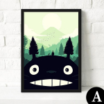 Elutoa dekoratiivmaal Moodne lihtne maal Totoro Multikas Multikas seinamaalingud V&auml;ike v&auml;rske lastemaja 30x40cm No Frame