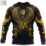 PLstar Cosmos Horus Egiptuse vaarao Anubis Vana-Egiptuse t&auml;toveering 3DPrint Meeste/naiste t&auml;navar&otilde;ivad, Pullover, vabaaja naljakad kapuutsid XXXXXXL
