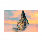 Lord Shiva seinakunst l&otilde;uendimaalingud Hindu jumalate kodu dekoratiivsed l&otilde;uendikunstitr&uuml;kid hinduismi kunstipildid elutuppa Cuadros 20x30cm