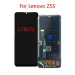 LCD-ekraan Lenovo Z5s L78071 jaoks LCD-ekraan Puuteekraani digitiseerija T&auml;ielik komplekt Asendusosa must
