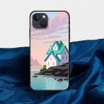 Maastikumustriga telefoni&uuml;mbris iPhone'ile Samsung Galaxy Redmi Xiaomi Oppo OnePlus Note SA 7 8 9 10 11 12 13 14 20 21 22 23 53 54 Pro Max Plus Ultra iPhone 6 or 6S