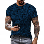 Naljakas meeste T-s&auml;rk 3D-prindiga T-s&auml;rgid Suurem&otilde;&otilde;dulised lahtised l&uuml;hikeste varrukatega suvised meeste r&otilde;ivad Vintage Street Solid muster Tees Topid 6XL