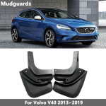 Poritiib VOLVO V40 luukp&auml;rale 2013- 2014 2015 auto porilapid poriklapid Pritsmekaitsed eesmised tagumised porilauad poritiiba For VOLVO V40 black