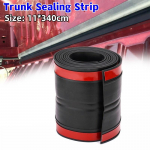 11*340cm Universal Rubber Truck Bed Tail gate Gap Cover Filler Seal Shield Lip Weather Stripping Gap Seal